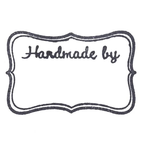 Handmade By Wood Stamp by Recollections™
